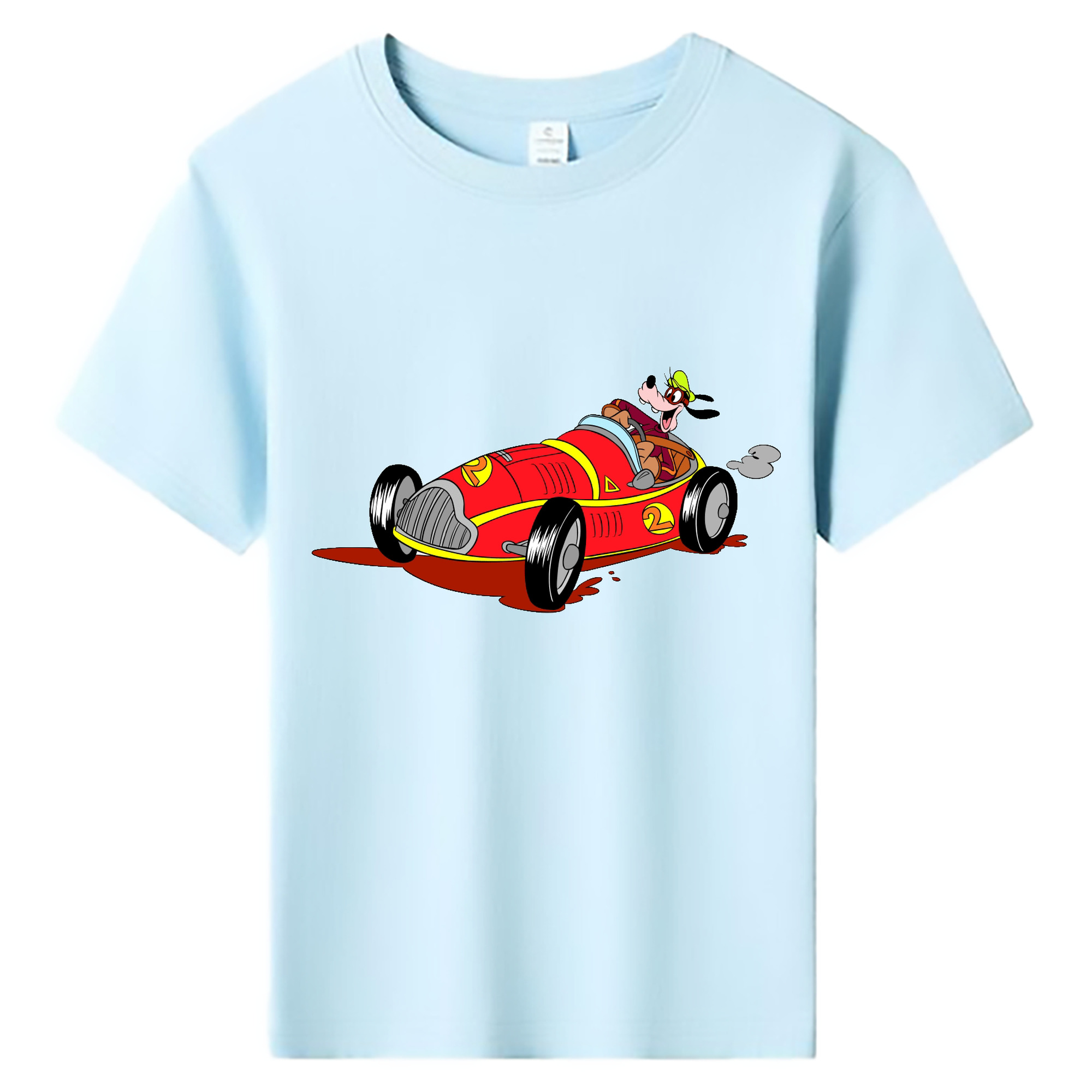 ミッキーマウス Mickey Mouse 綿100％キッズTシャツ（フロントプリント）